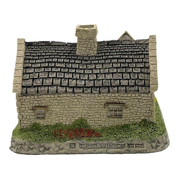 Vintage 1982 Cotswold Cottage David Winter Cottages Hand Made Painted In Box COA - Picture 4 of 10